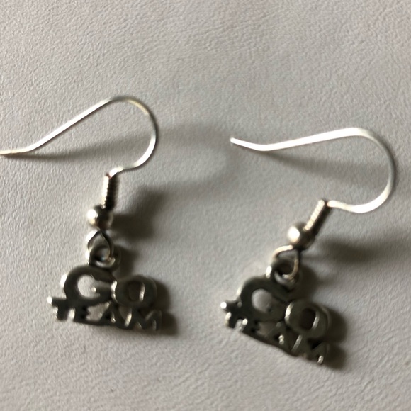 Earrings go team dangle - Picture 2 of 9